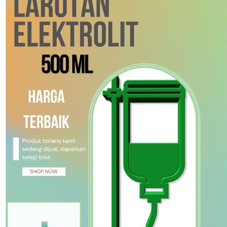larutan elektrolit | RL 500 ML | ringer lactat 500 ML termurah