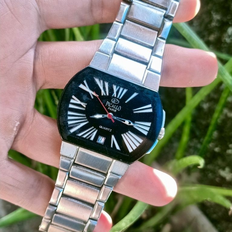 Jam Tangan Pria Picallo Paris Quartz Original