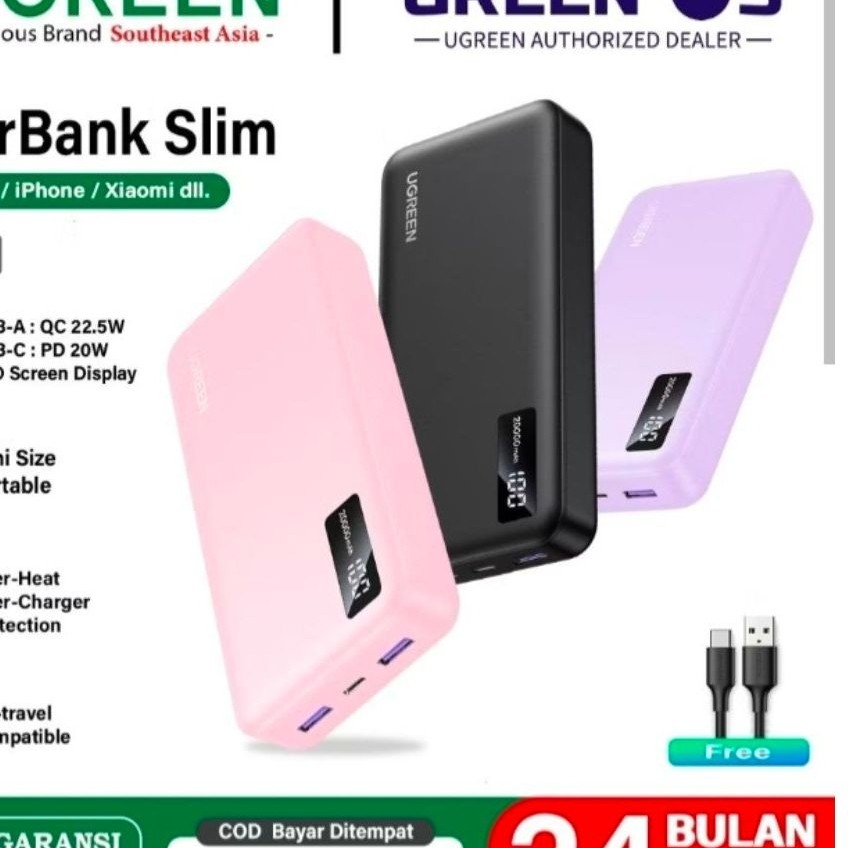 powerbank 20000mah