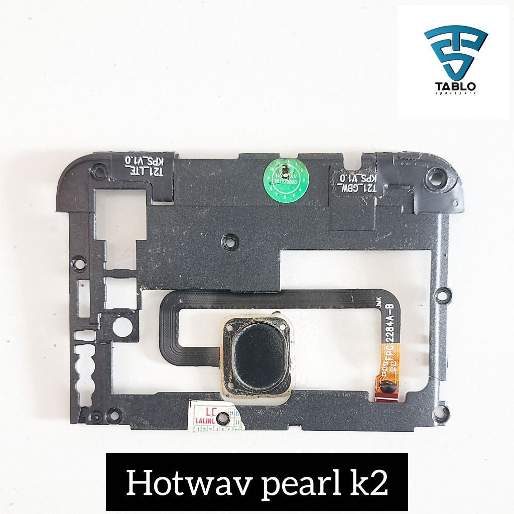 Cover mesin sidik jari hotwav pearl k2 original copotan hp