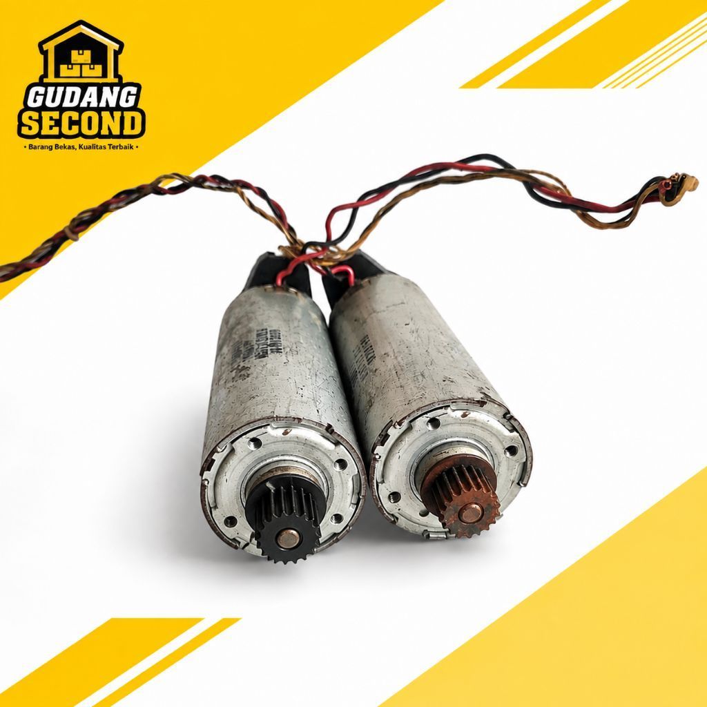 Dinamo DC Gear Motor 12V / 24V Metal Gearbox Torsi Besar Motor Gearbox Bekas Berkualitas