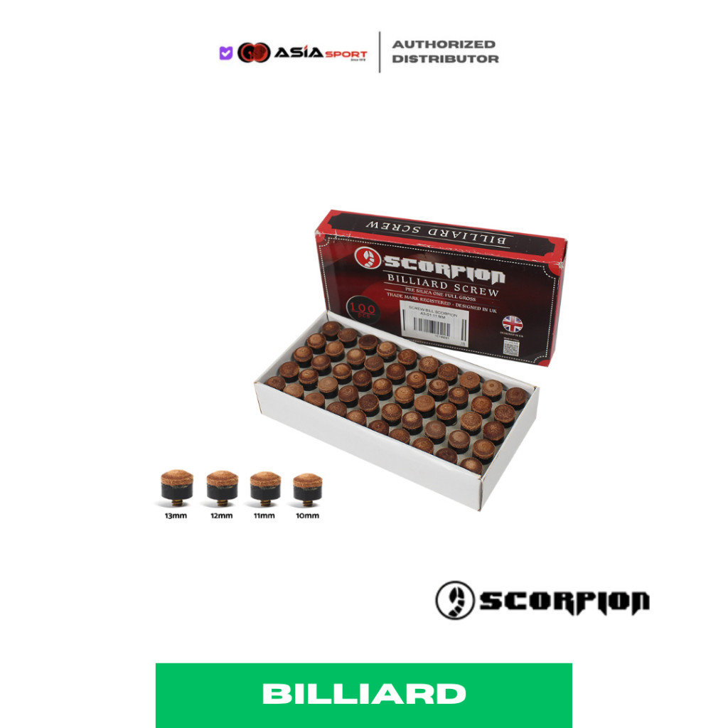 Screw Billiard Scorpion | Billiard |Screw Stik Billiard Scorpion A3-01