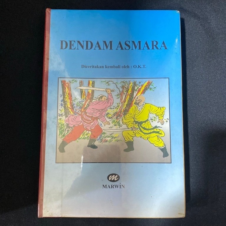 Buku Original DENDAM ASMARA DICERITAKAN KEMBALI OLEH O.K.T. - MARWIN