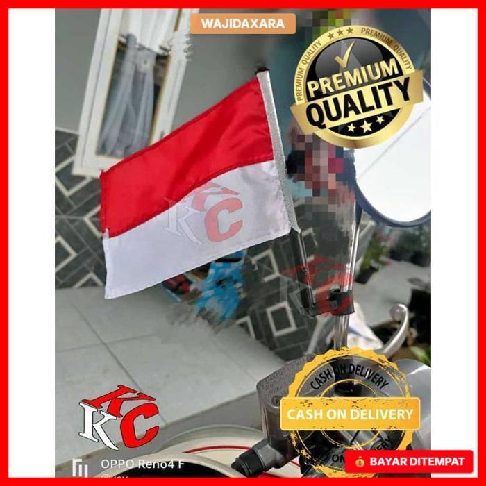 Tiang Bendera Motor Tiang Bendera Merah Putih Motor Tiang Motor