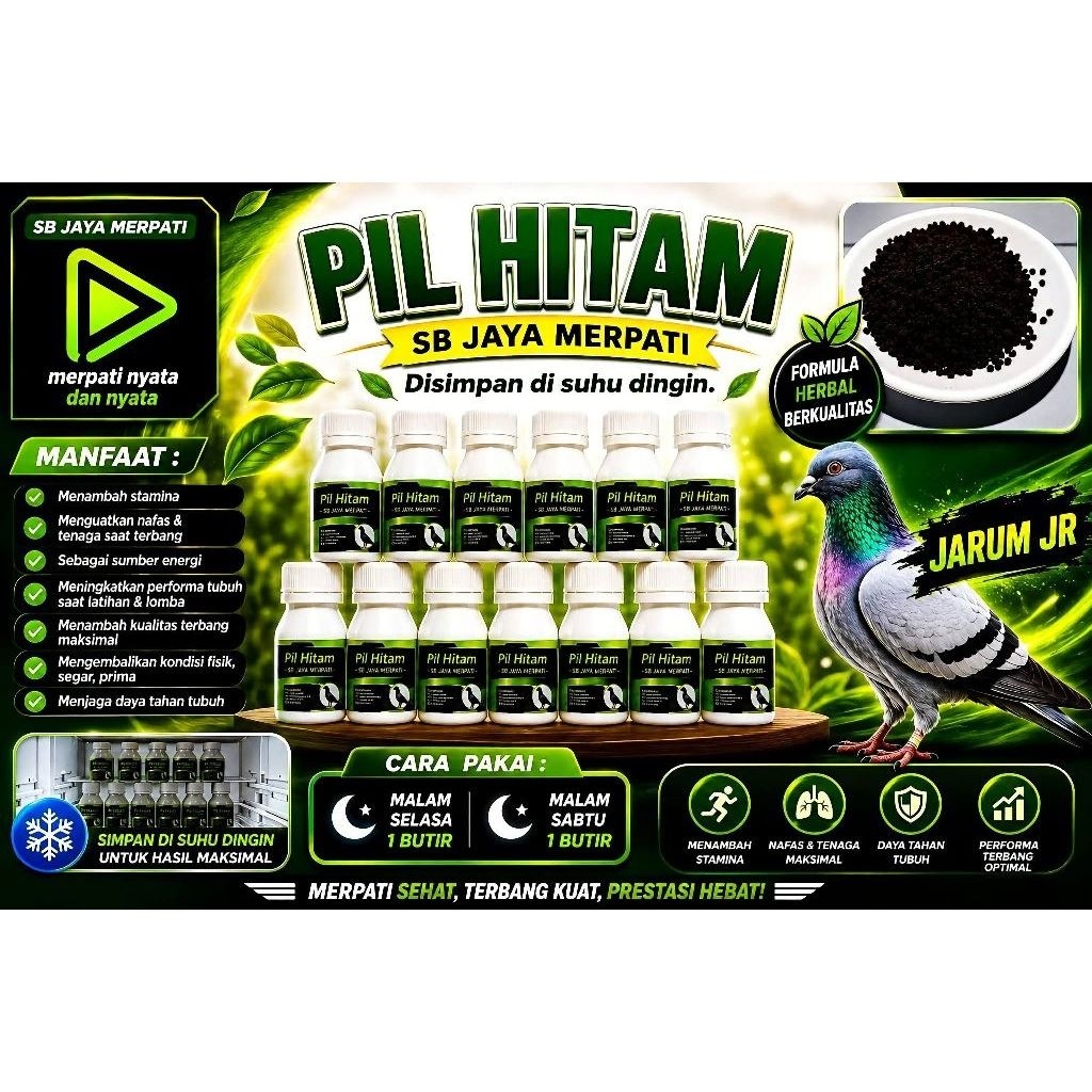 PIL Hitam SB jaya merpati