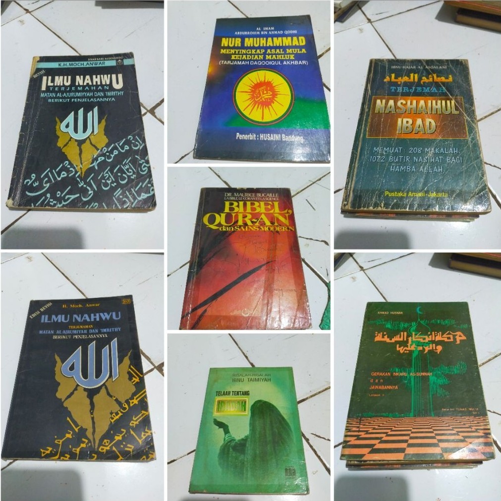ORI ILMU NAHWU TERJEMAHAN MA NTA.AL AJURUMIYSH DAN IMRITHY / Nur Muhammad menyingkap asal mula kejad