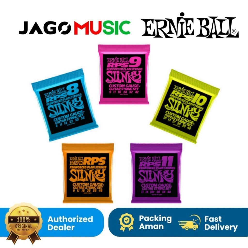 Senar Ernie Ball Slinky PRS Nickel Wound Electric Guitar String Ernie Ball 2239 Senar Ernie Ball 224