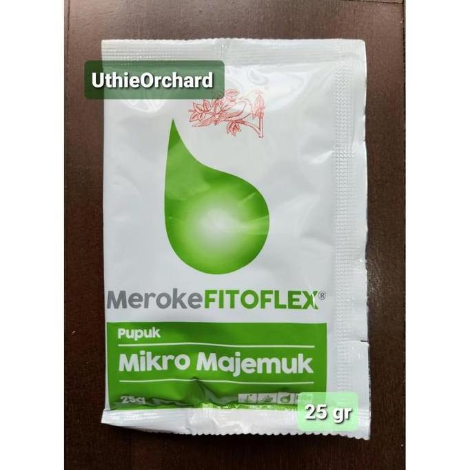 Promo Meroke FITOFLEX (MerokeFITOFLEX) Pupuk Mikro Majemuk Sachet 25 g Diskon