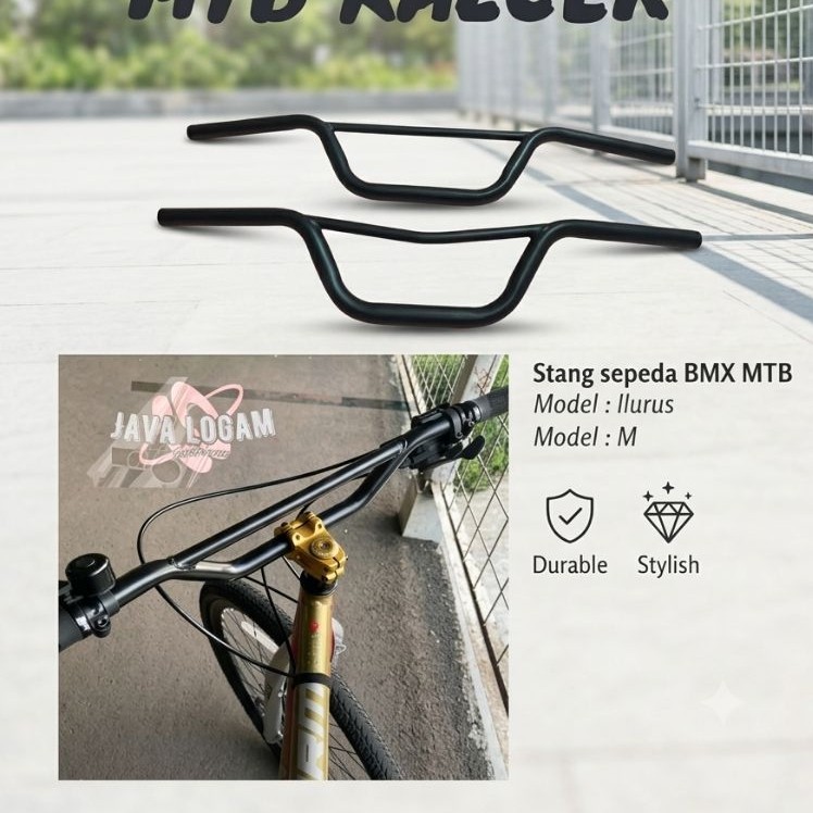 Stang BMX MTB Kalcer Stang sepeda BMX Stang sepeda MTB Kalcer