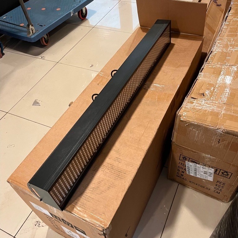 Strobo led bar jumbo bisa huruf & angka