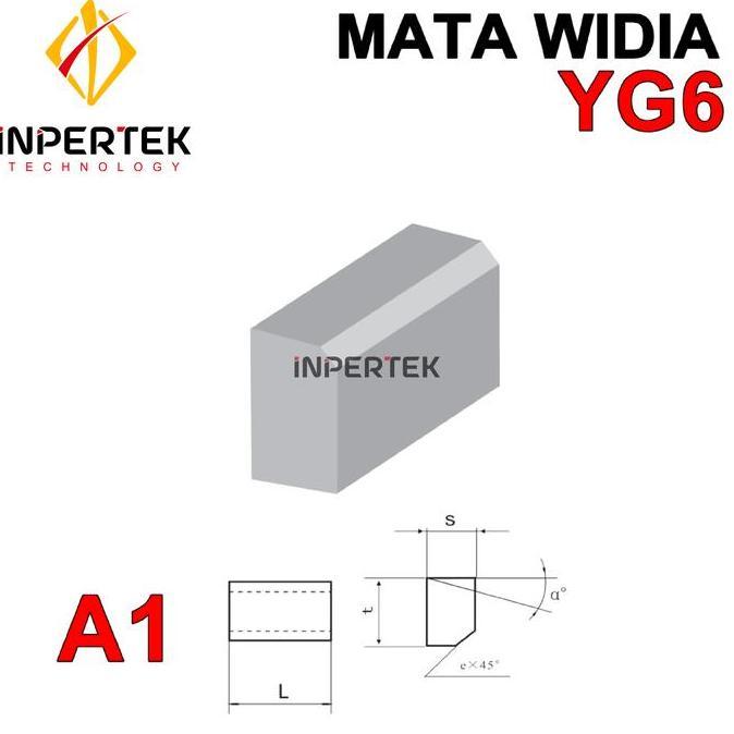 AYWANE SATUAN Mata Widia A118 YG6 Betel Tip Widia Mata Bubut A118 YG6 Widia