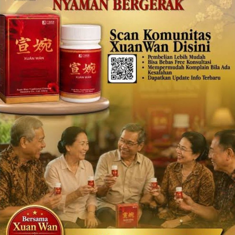 XUAN WAN Suplemen Radang Sendi isi 15kapsul Xuan Wan