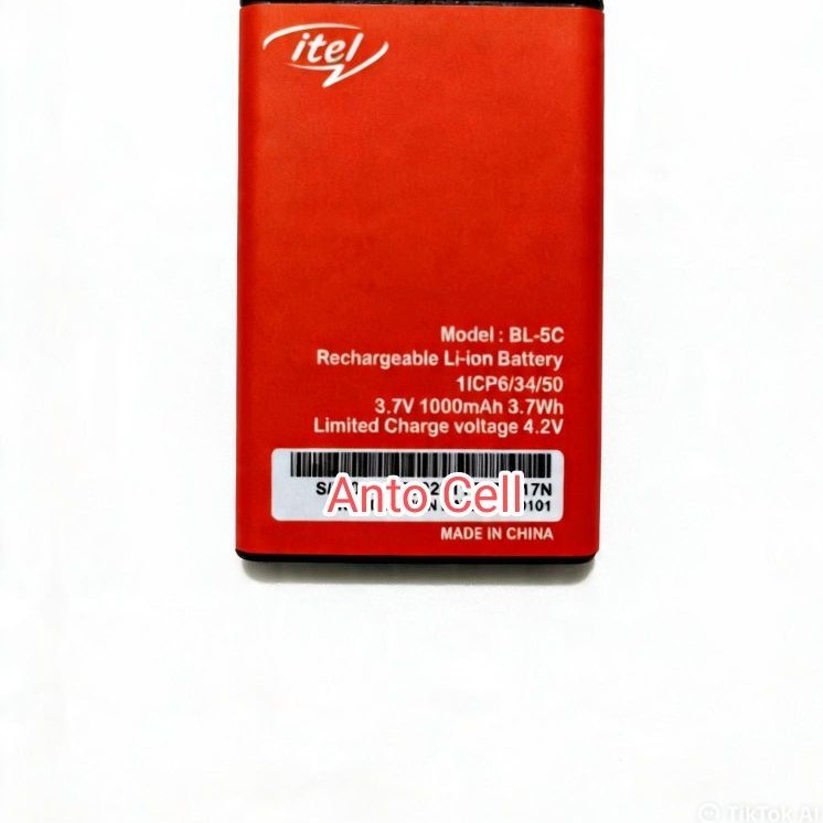 Baterai itel BL5C itel it2173 it2173n it2171 Candy bar battery batre batrai batrei hp