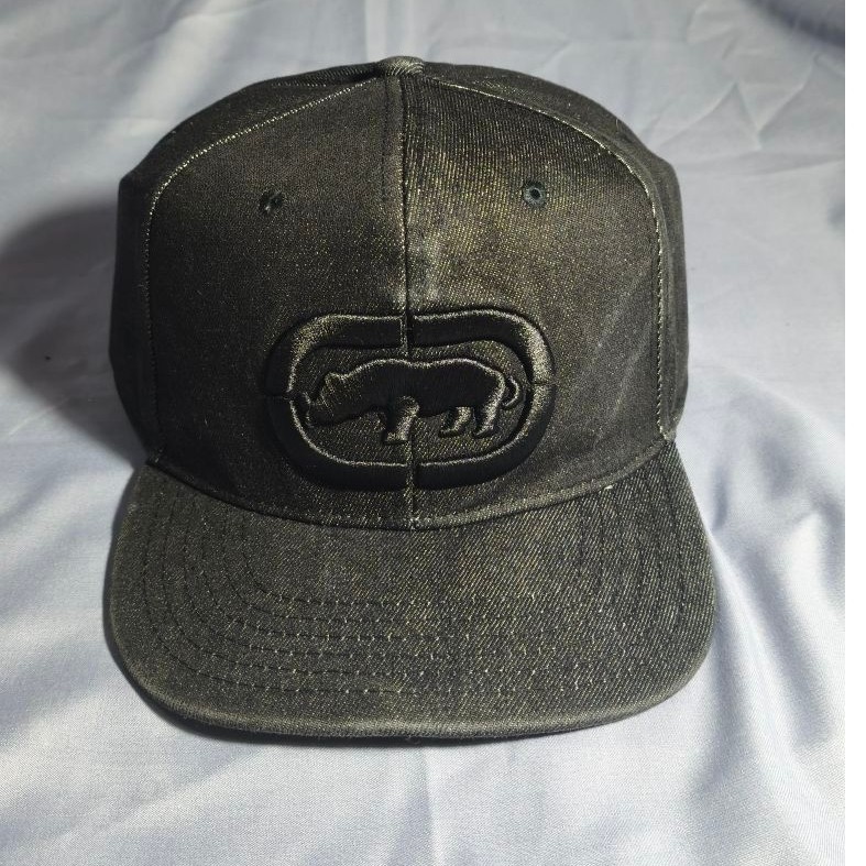 (Rare) Topi Snapback Denim Ecko Unlimited Big size.