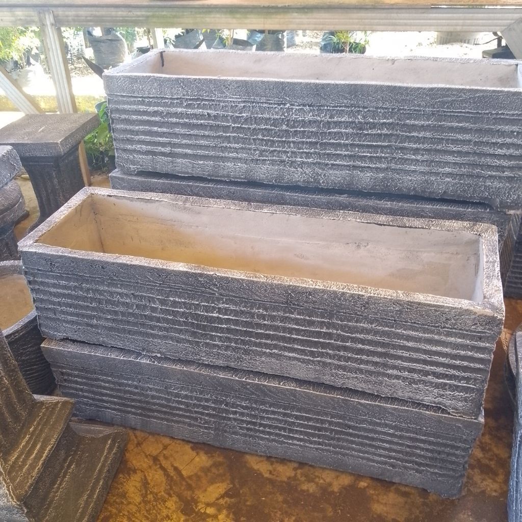 pot semen minimalis panjang 100 cm lebar 30 cm