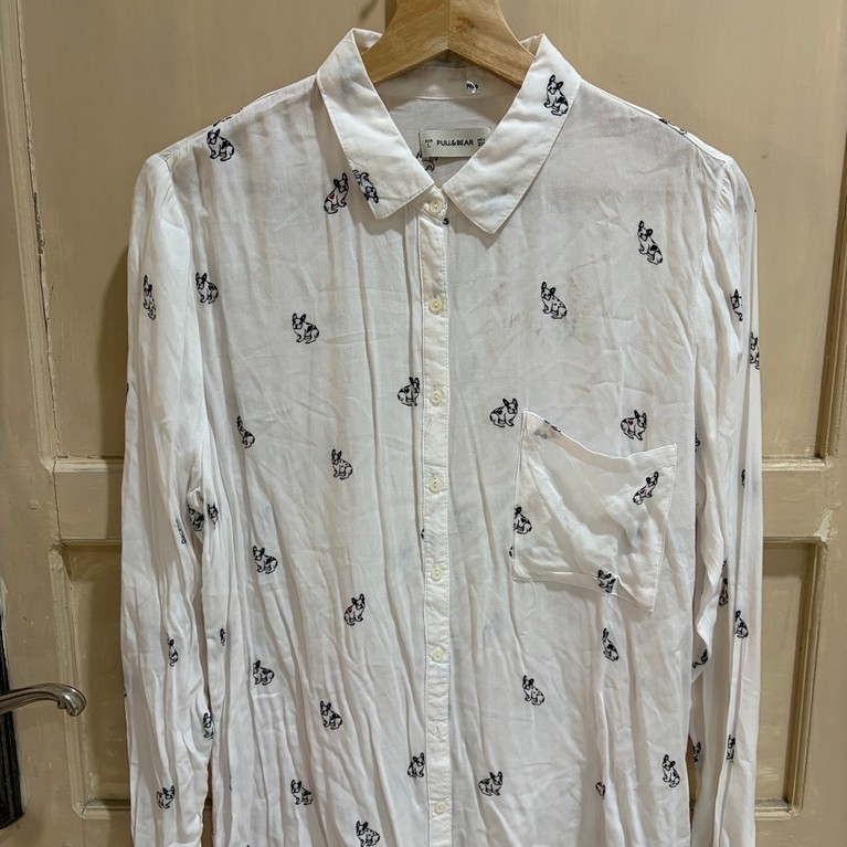 PRELOVED second Jual Kemeja Pull&Bear wanita