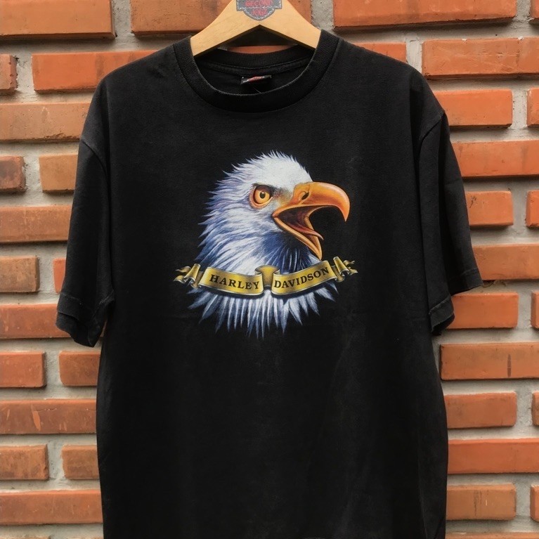 Tshirt Harley Davidson Fire Logo