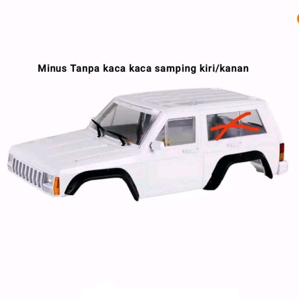 Hard body Cherokee Rc 1/10 WB 275 Hard body Cherokee Rc Axial scx10 1/10