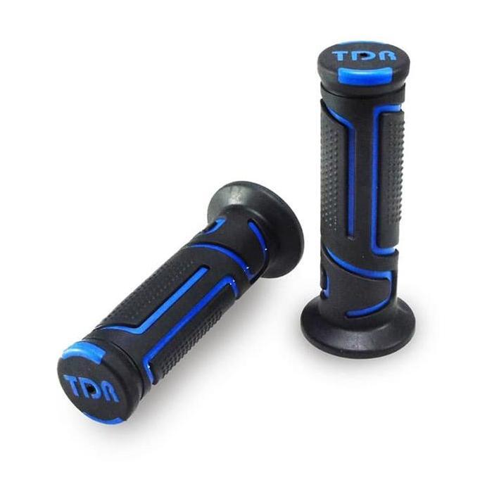 HAND GRIP TDR MAGNUM BLACK BLUE - HANDGRIP TDR MAGNUM HITAM BIRU PROMO