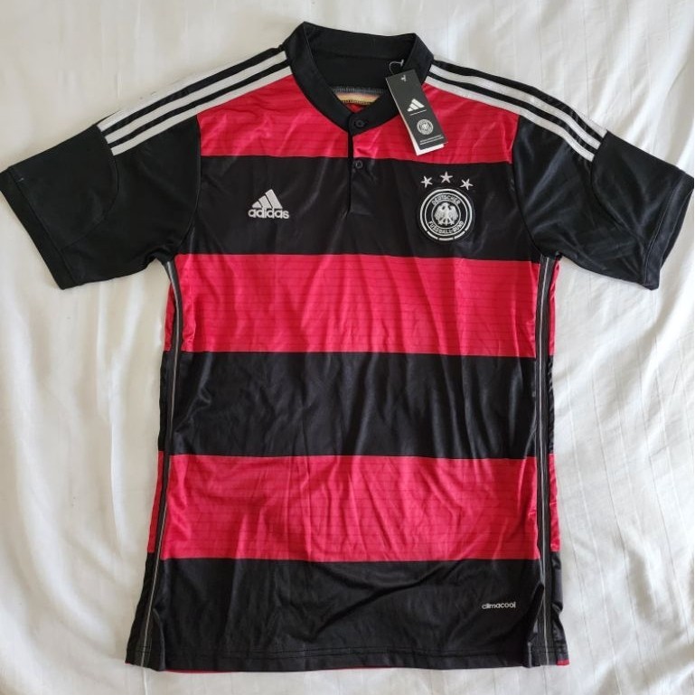 Jersey Retro Germany Jerman Away World Cup 2014 Size XL