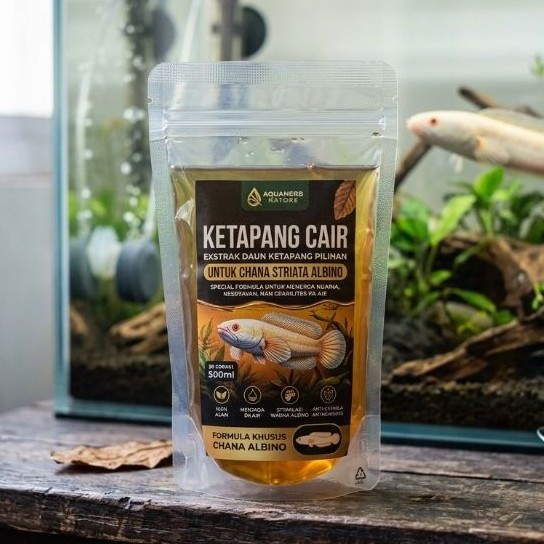 Ketapang Cair untuk Striata Albino