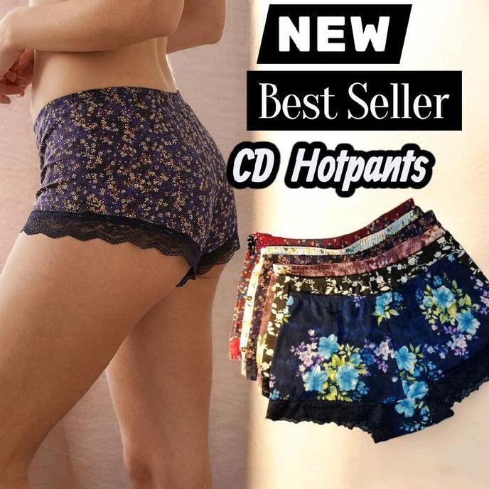 Promo 6-3 pcs | Cd Hotpants Viral / Cd Wanita Cd Juve Jumbo