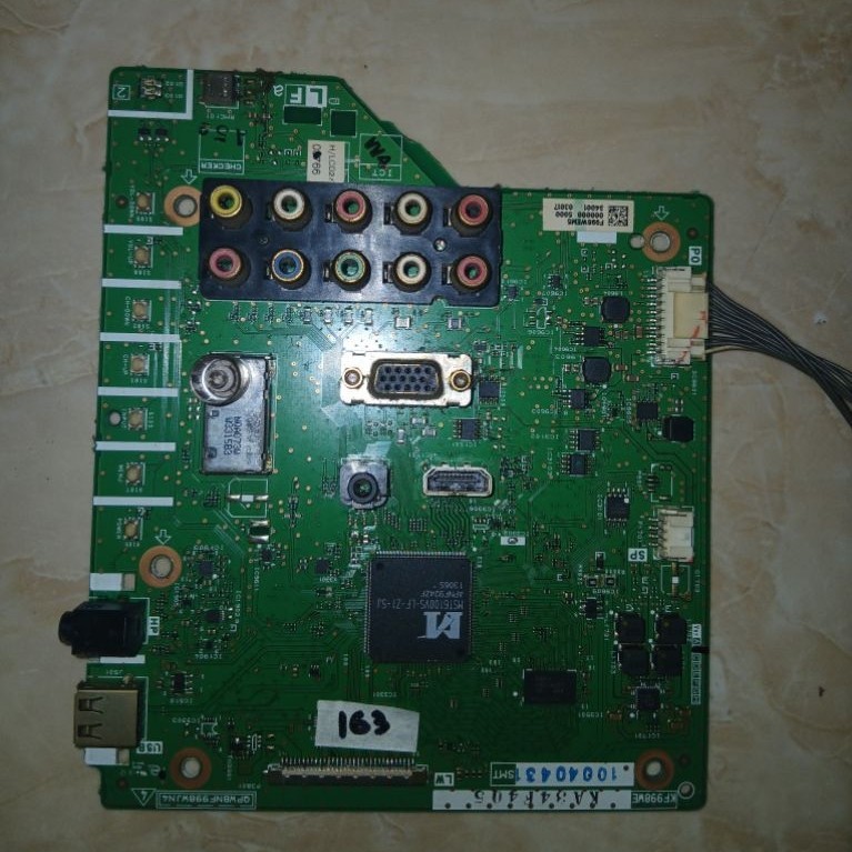 163 MB MAINBOARD TV LED SHARP LC 32LE3471MOBO MOTHERBOARD LC 32LE3471