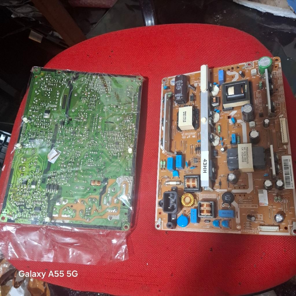power suplay plasma tv samsung PA43h4500AK mesin supply suplai suply supli regulator 43h4500 pa43h45