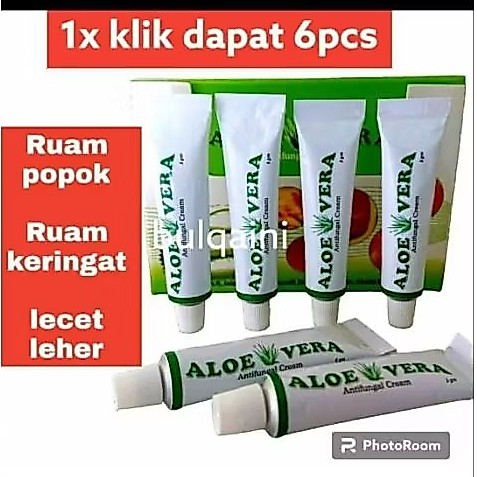 Salep aloevera salep gatal ruam popok bayi