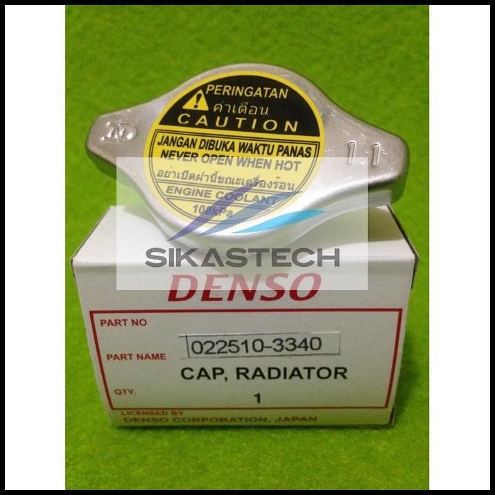 DISKON TUTUP RADIATOR CAP 1.1 BAR KEPALA KECIL TOYOTA ETIOS SIENTA WISH DENSO 