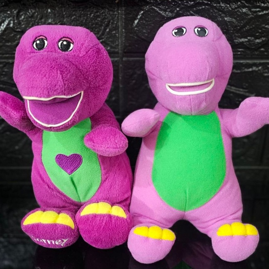 Mainan Boneka Elektrik Boneka Barney tm Fisher Price Mattel
