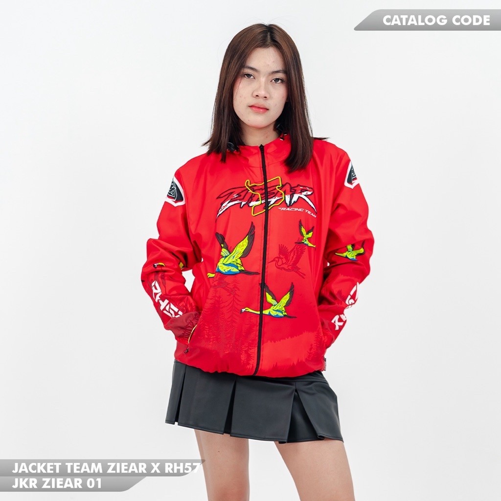 ZIEAR x RH57 Jaket Team Ziear JKR 01 Original