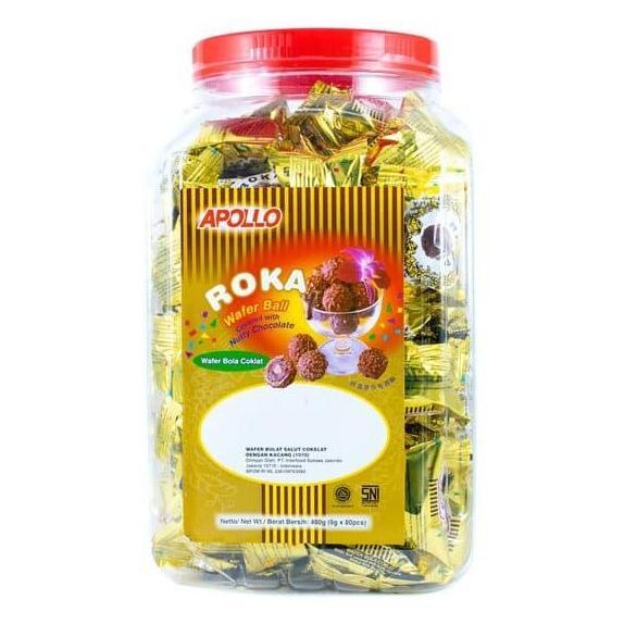 Apollo Roka Coklat Toples Chocolate Cokelat Food Snacks