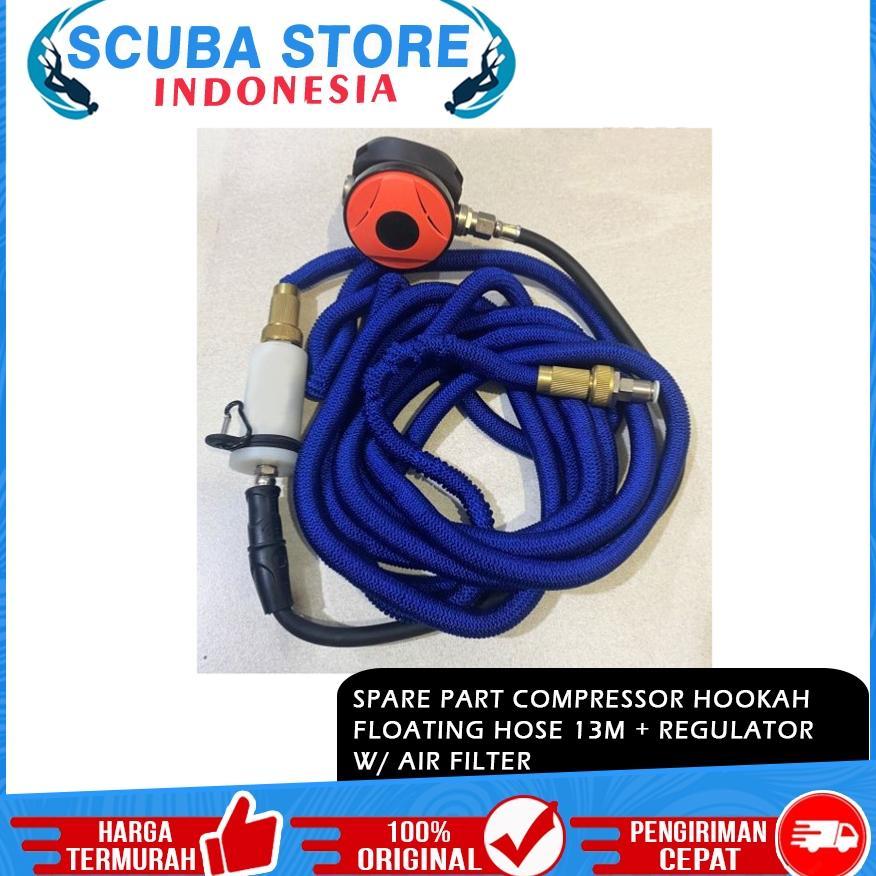 Spare Part Regulator Air Filter with Hose 13m Compressor Hookah Sparepart Breathing Air Kompresor Ne