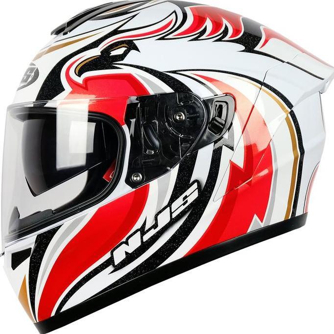 NJS ZX-1 Gelora  - Helm Full Face | NJS ZX1 | ZX Motif | ZX Gelora | Helm NJS | NJS ORI | SNI