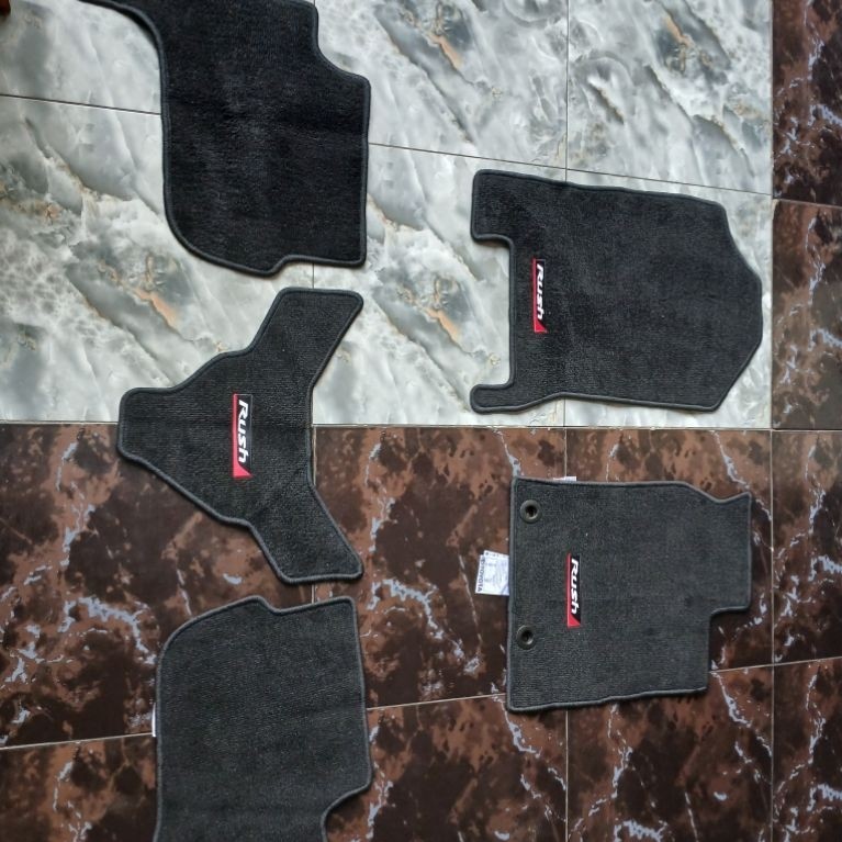 karpet bludru original rush 2019-2026 depan tengah
