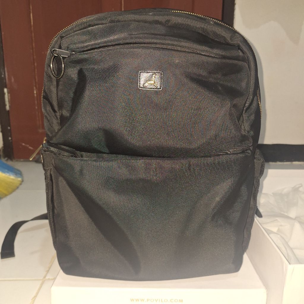 Povilo Skala Backpack Black Nilon ( PRELOVED )