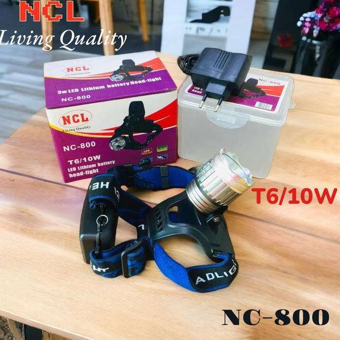 BEBAS ONGKIR - SENTER KEPALA POLICE SUPER TERANG NC800