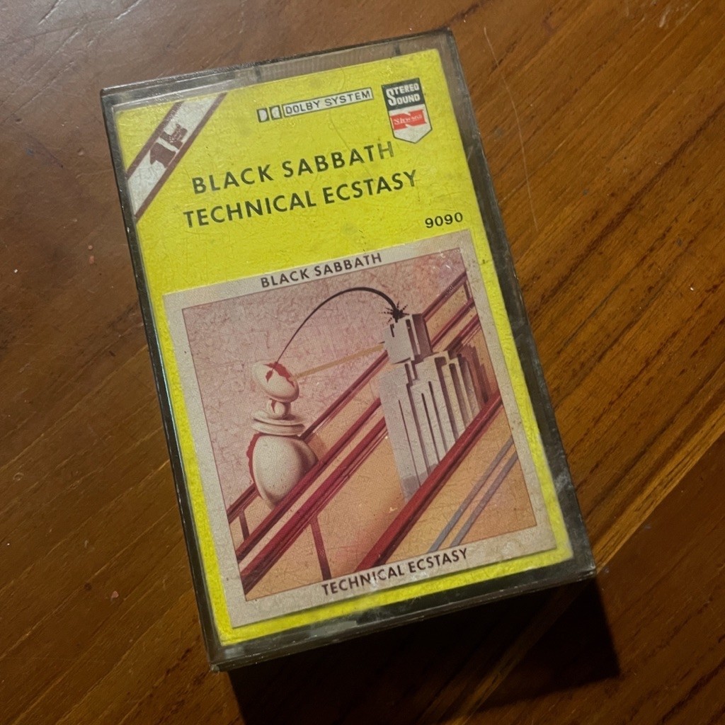 kaset pita black sabbath technical ecstasyy
