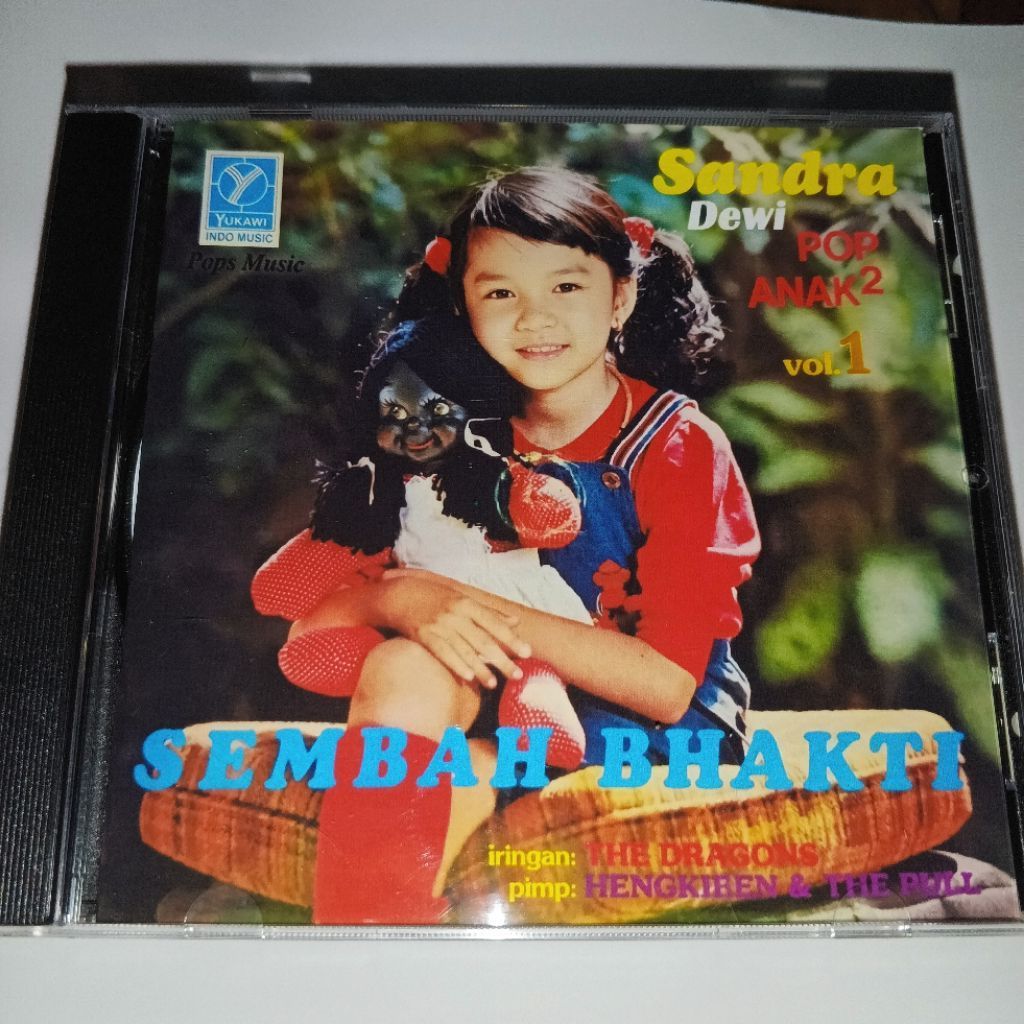 CD SANDRA DEWI POP ANAK ANAK SEMBAH BHAKTI