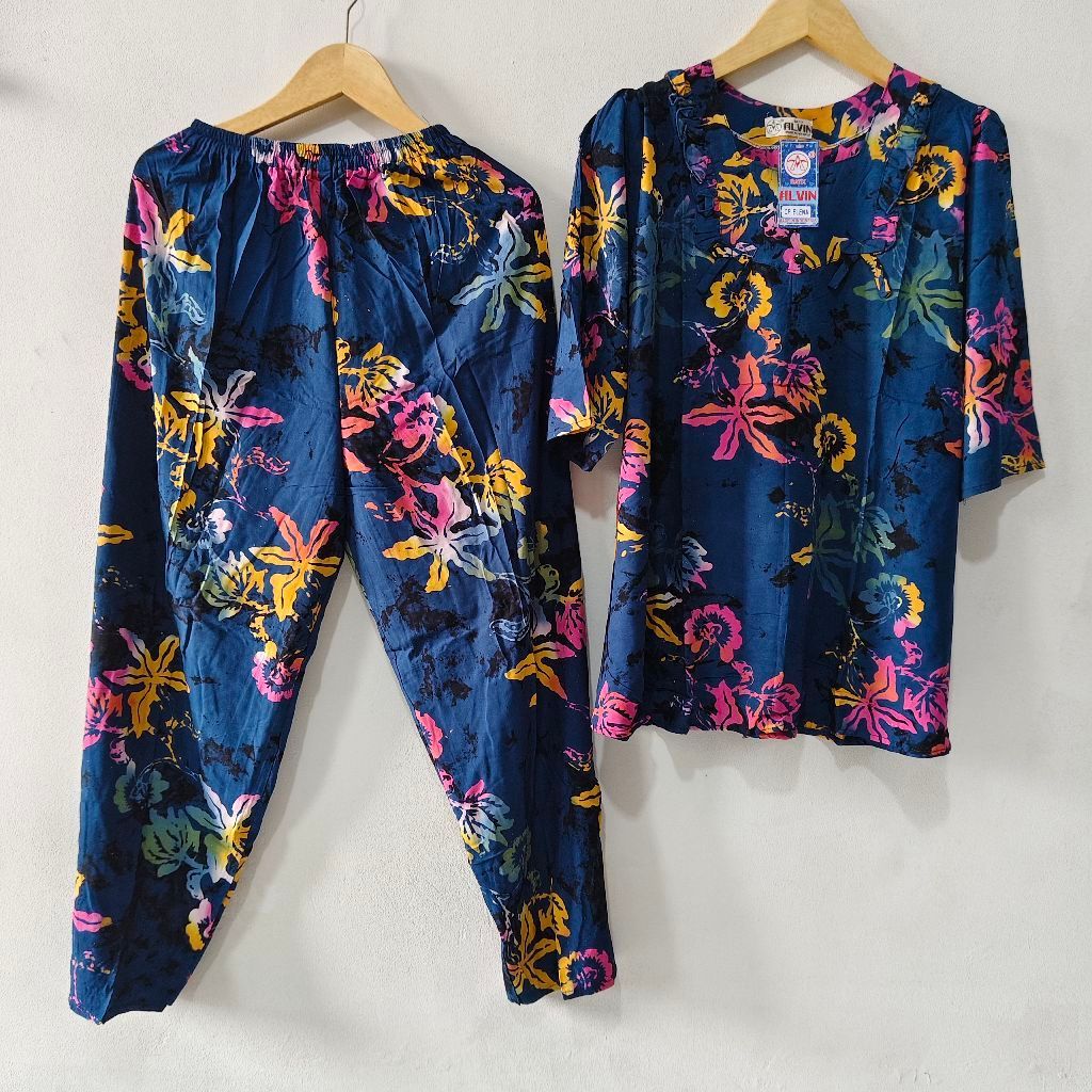SETELAN CP BATIK ALVIN STANDAR / DEWASA / ONE SET DEWASA BATIK ALVIN CITAK  / SETCEL SPK DEWASA BD b