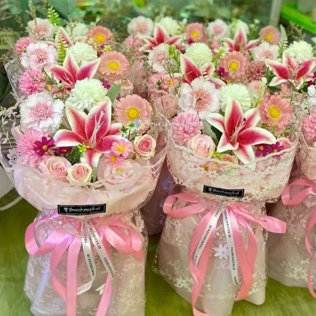 Lily Bouquet Korean Artificial Flower Bouquet