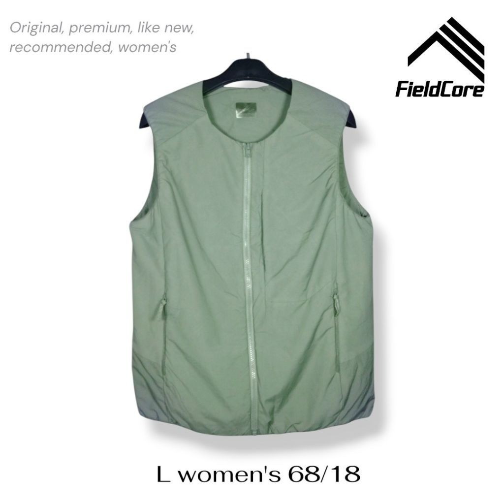 Fieldcore Bazz Heat Rompi Vest Wanita Premium Warna Sage Size L Terbaik