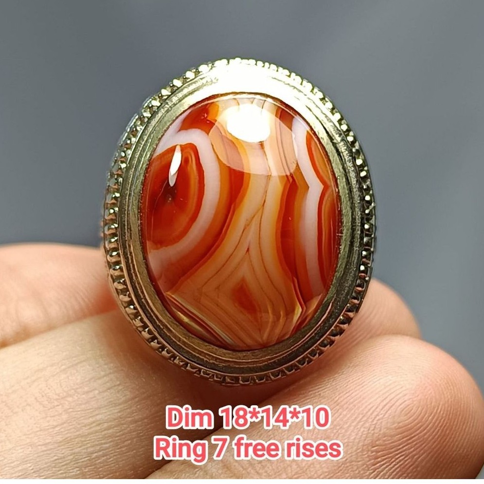 Cincin Sulaiman Kantong Semar Merah Putih
