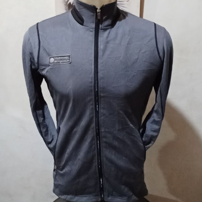 Jacket Tracktop Cowok Hummel Size M Fit