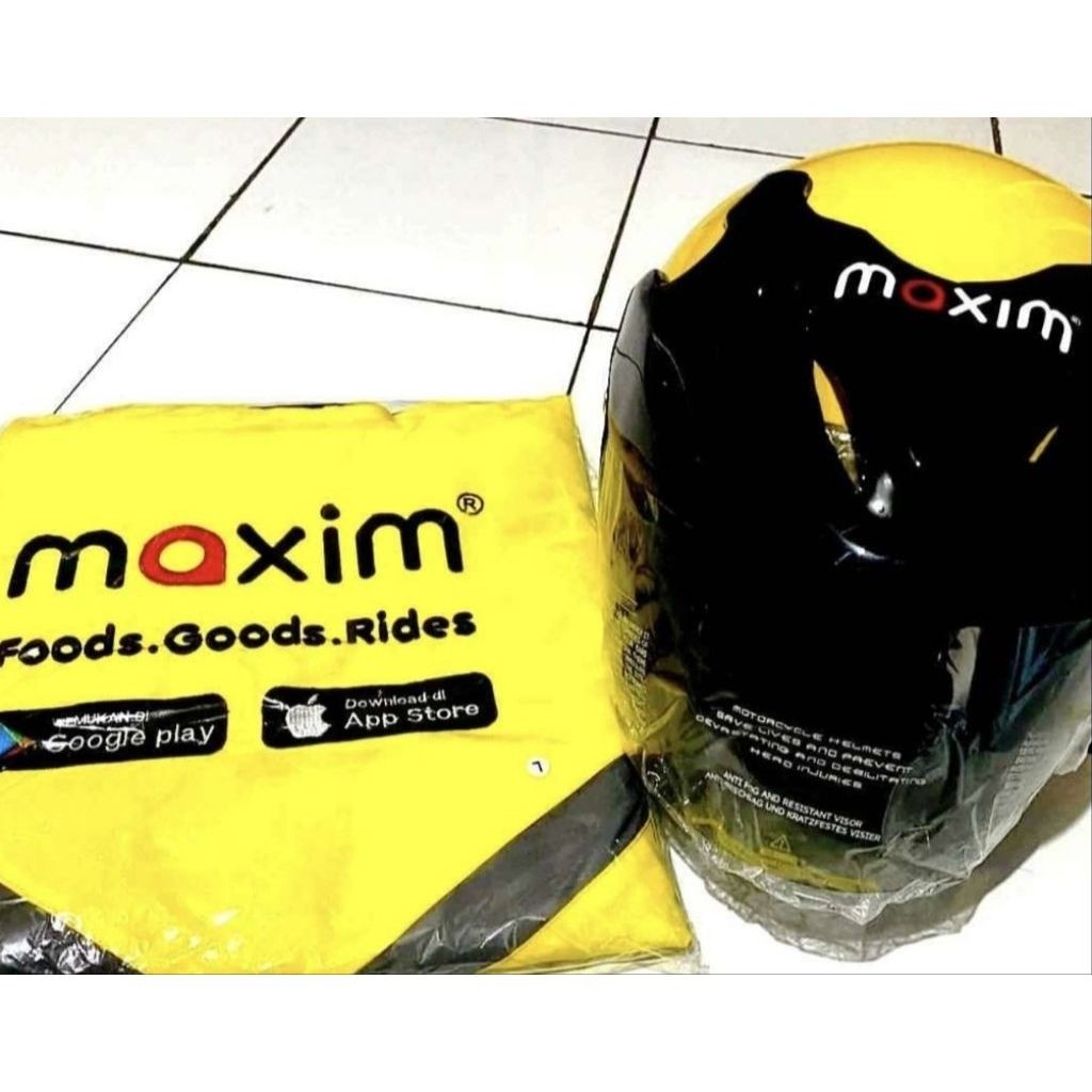 Helm dan Jaket MAXIM