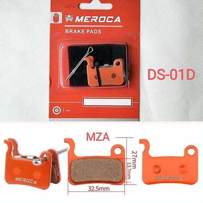 Brake Pad Meroca For Shimano Deore Slx Xt Xtr Lx Saint Zoom Kampas Rem Ds-01D