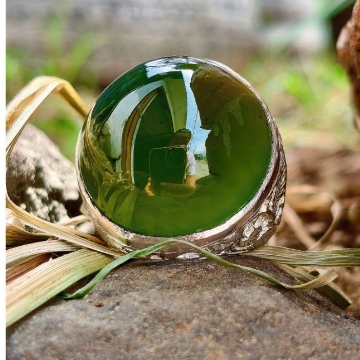Batu akik natural/batu akik natural ijo botol/batu akik natural ijo botol aceh