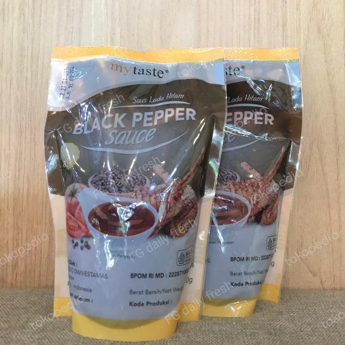 aisyahaafil - saus blackpepper steak / saus bumbu lada hitam my taste halal