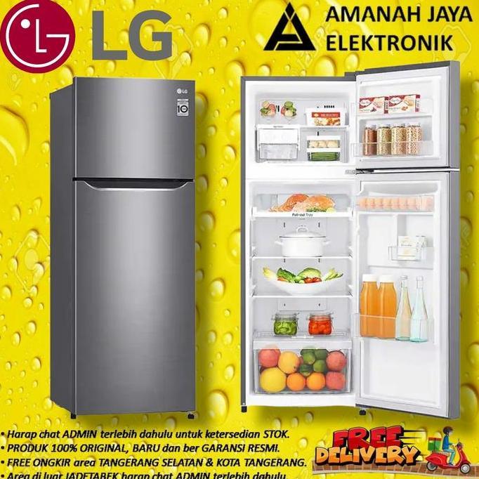 Allthebest- GN-G222SLCB | LG Kulkas 2 Pintu | GNG222SLCB | GNG222 | Inverter 2021